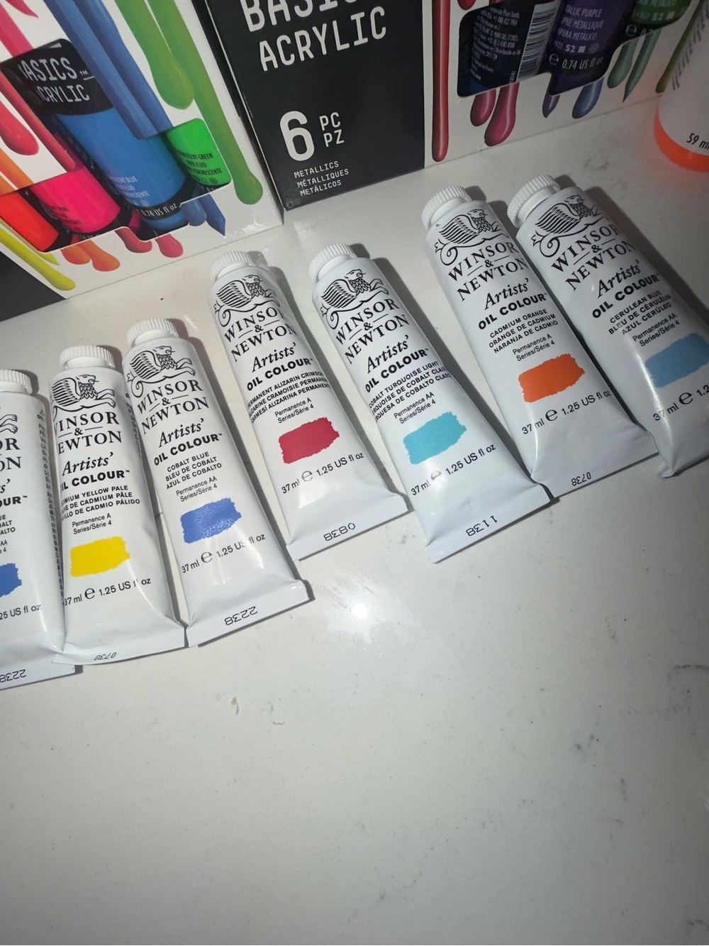 Liquitex Golden Winsor Newton Professional Artists Paint Arcylic Oil Bundle